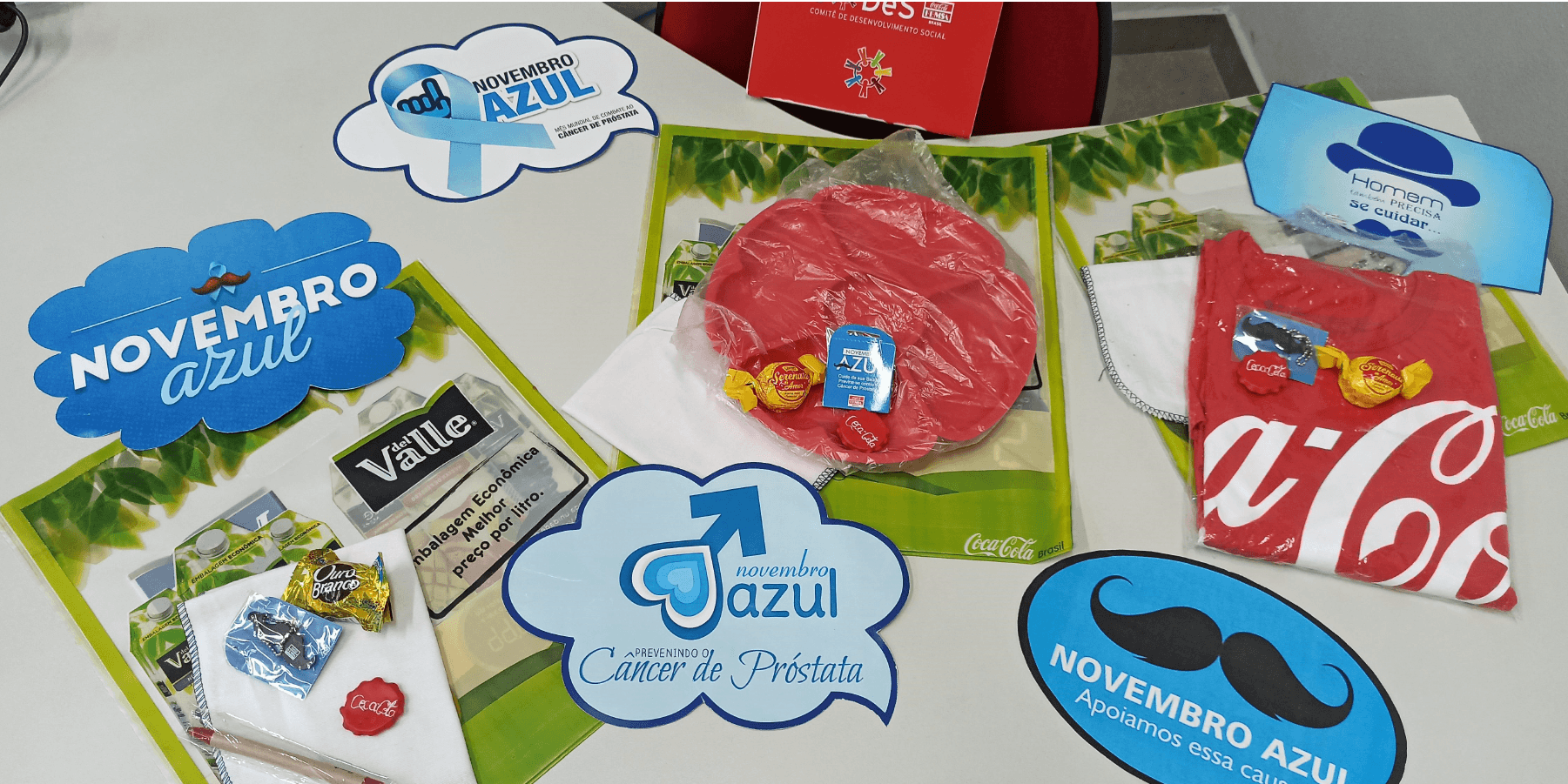 Ações de Novembro Azul nas unidades