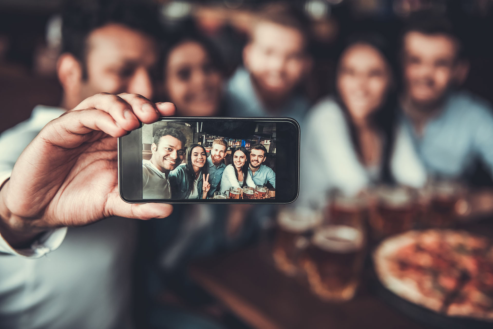 Muito além da selfie