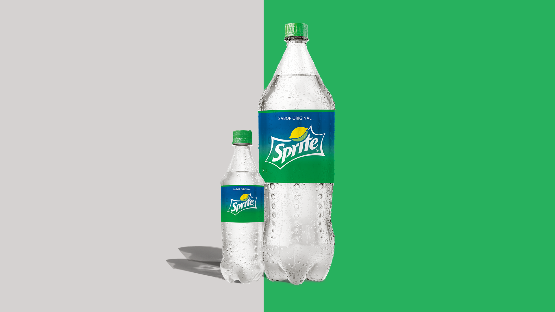 Nova embalagem Sprite é 100% reciclada