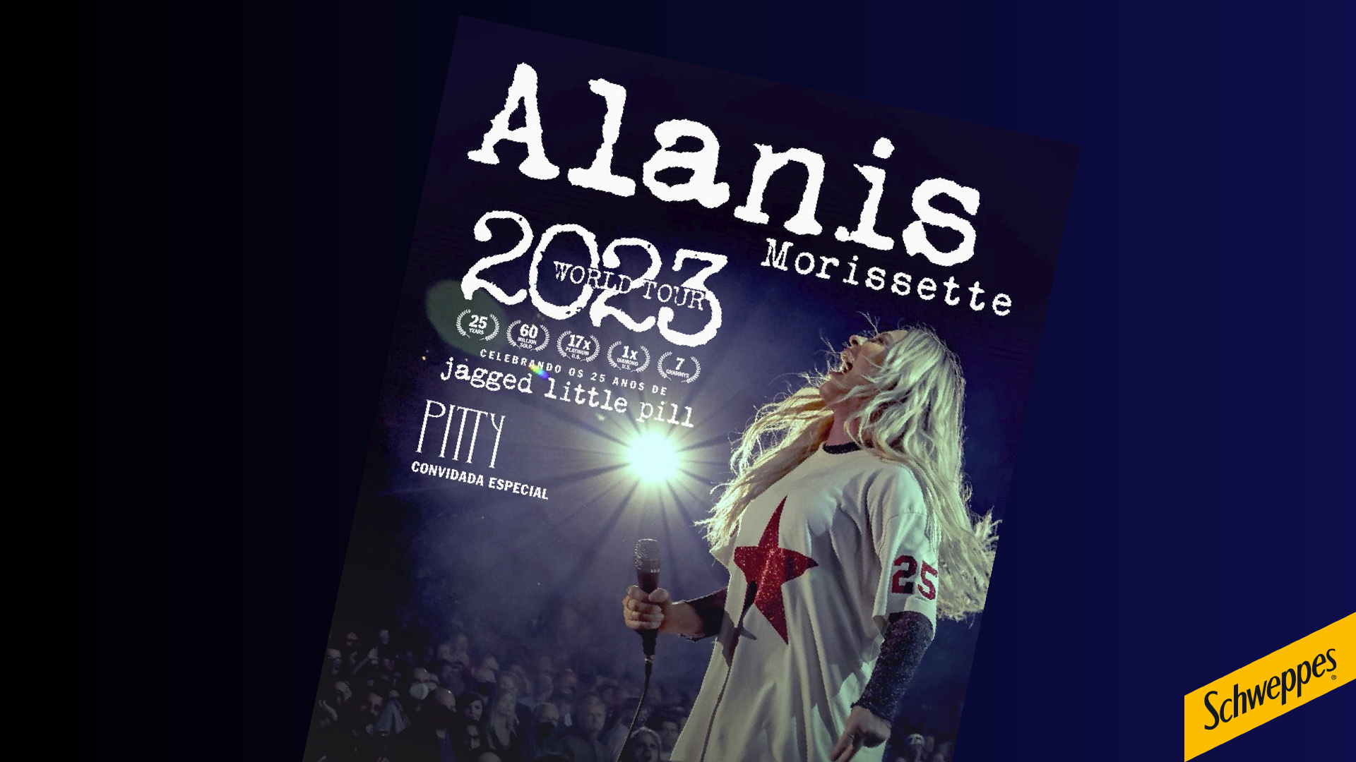 Alanis Morissette espera por você. Confira o resultado do sorteio dos ingressos para o show 