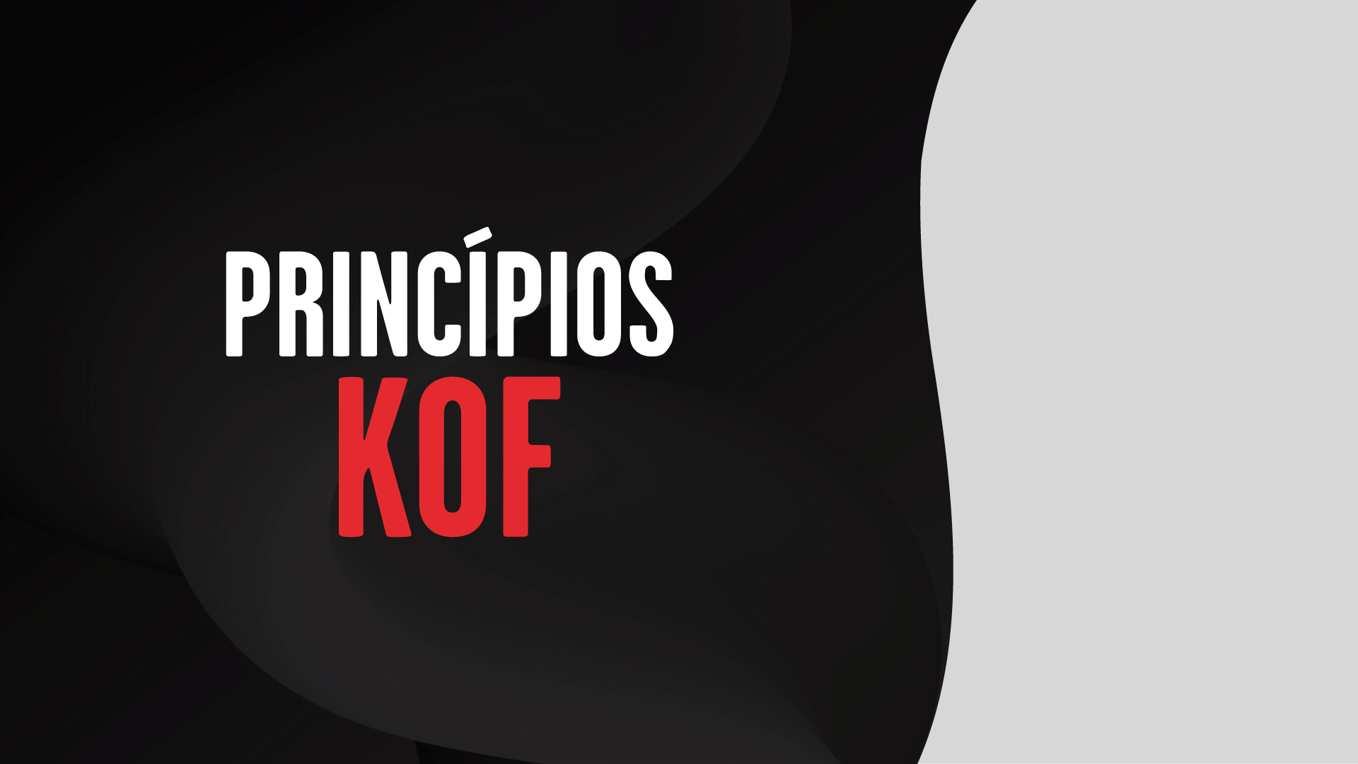 Princípios KOF chegam para nortear nossa jornada rumo ao futuro