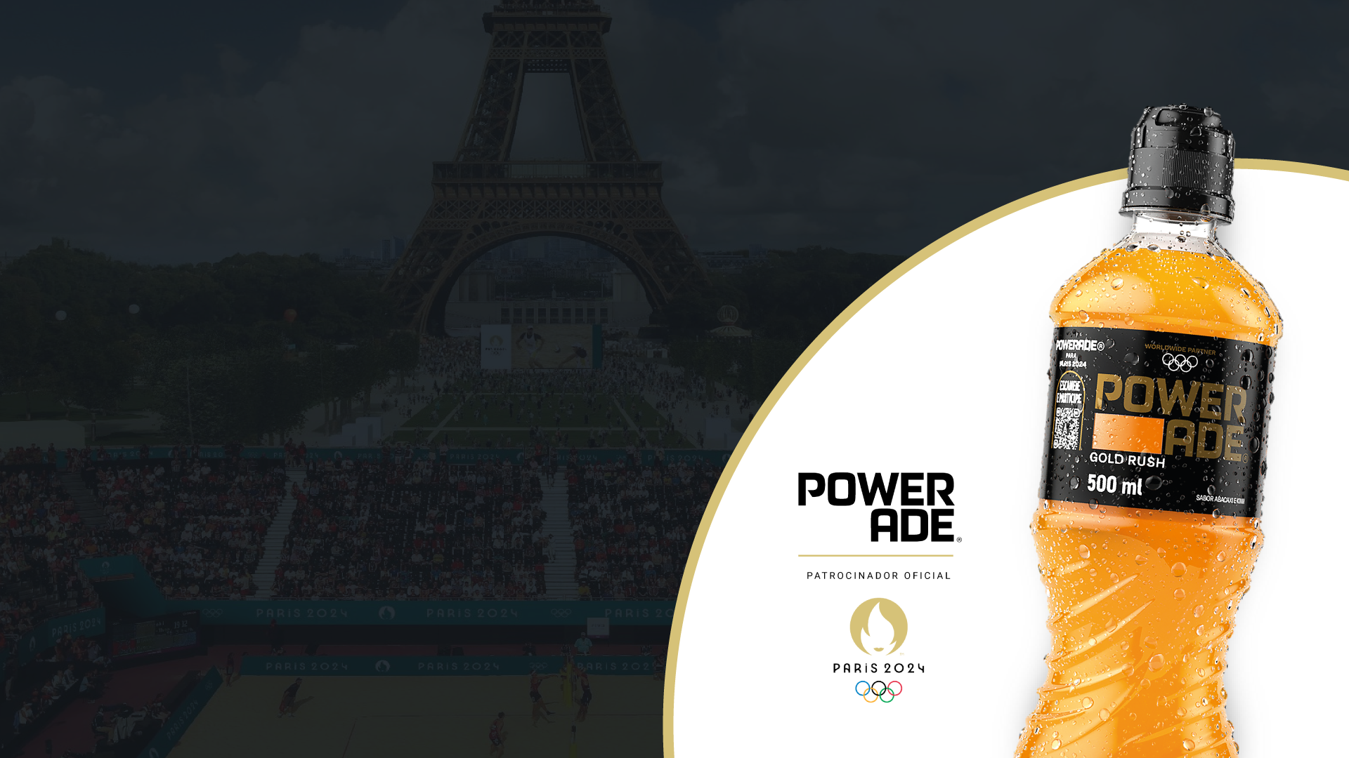 Confira o lançamento de Powerade para as Olimpíadas de Paris