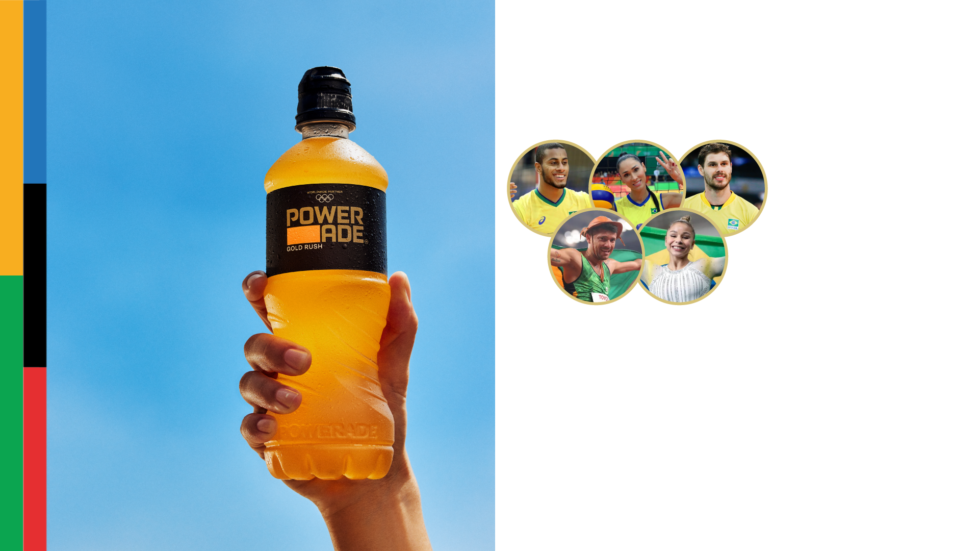 Fique de olho nos atletas que farão história com Powerade em Paris 2024