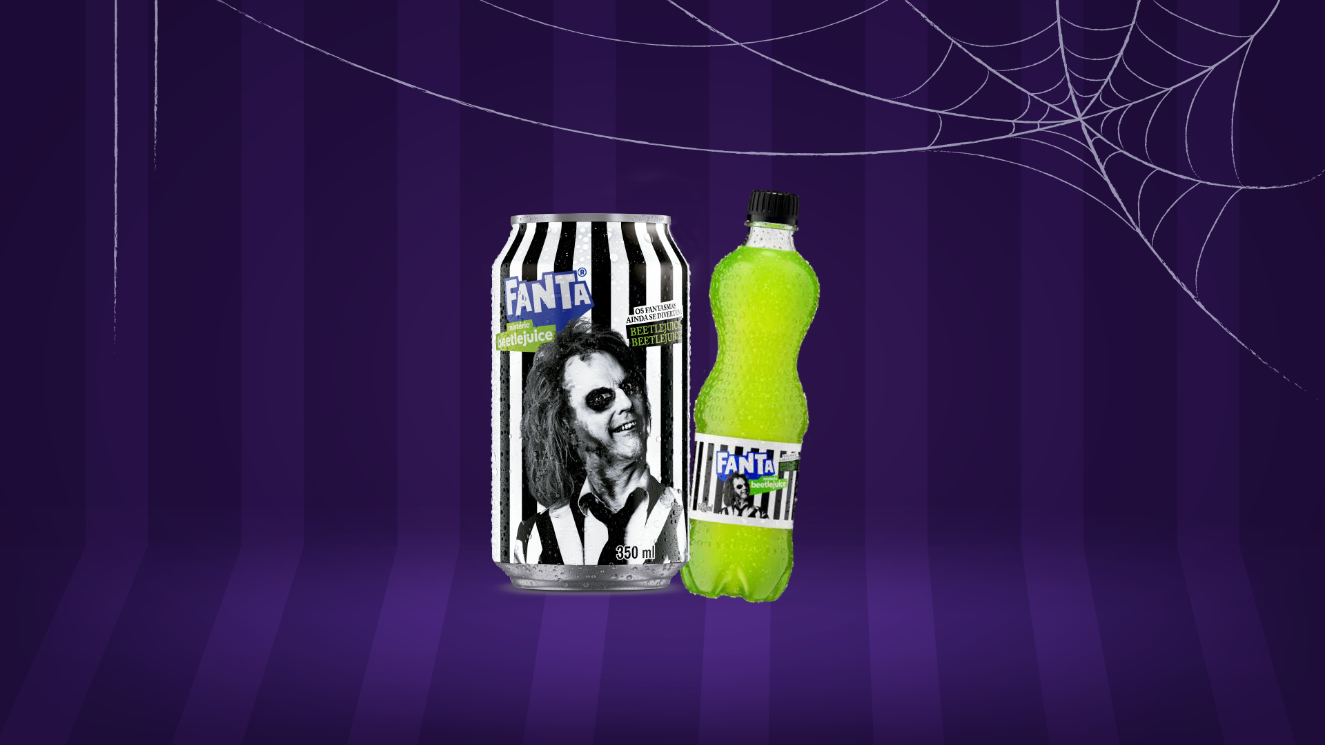 Beetlejuice é “a cara” da Fanta Mistério de 2024