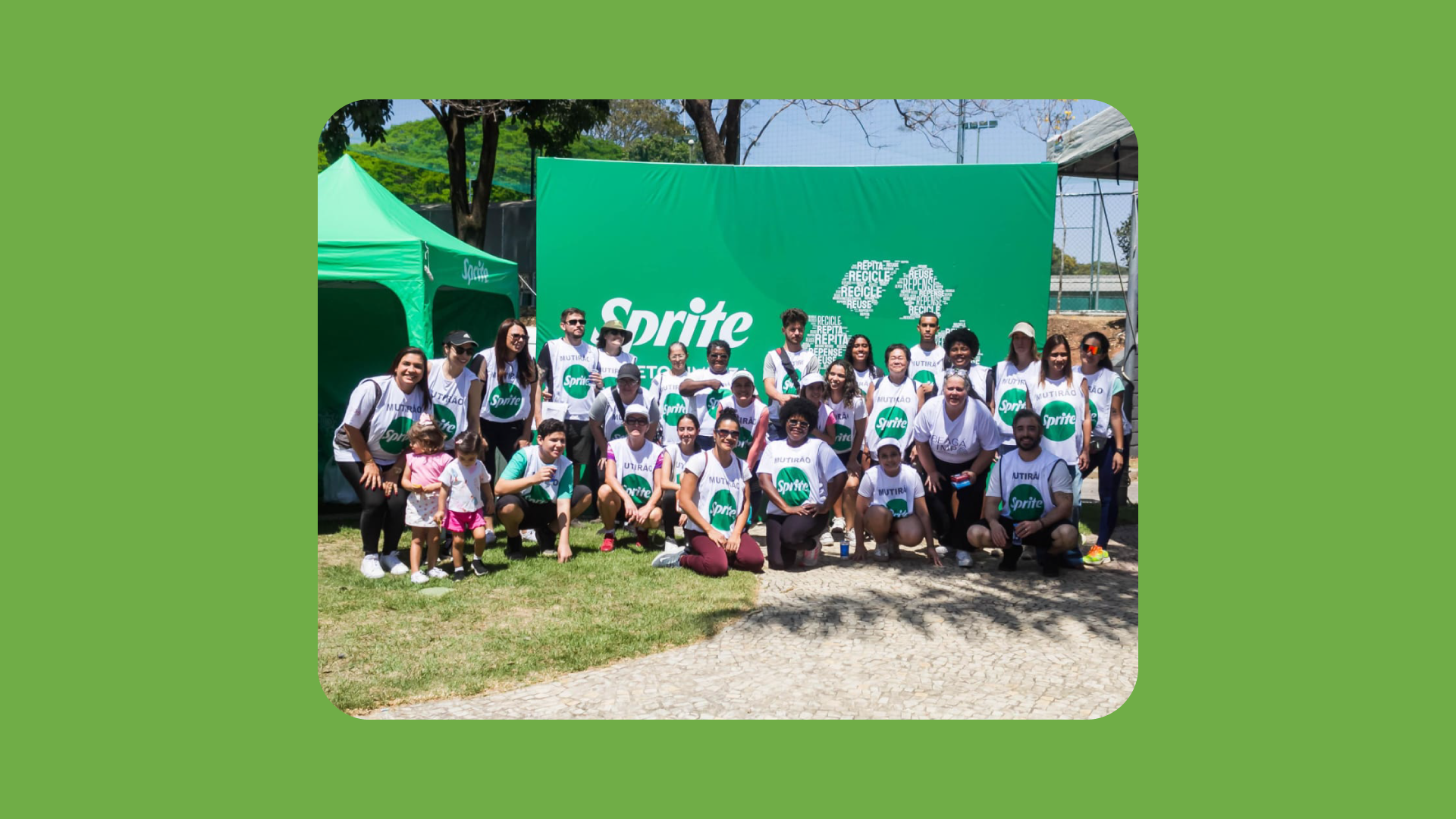 Ação de limpeza na capital mineira viabilizou a coleta de 32 kg de rejeitos