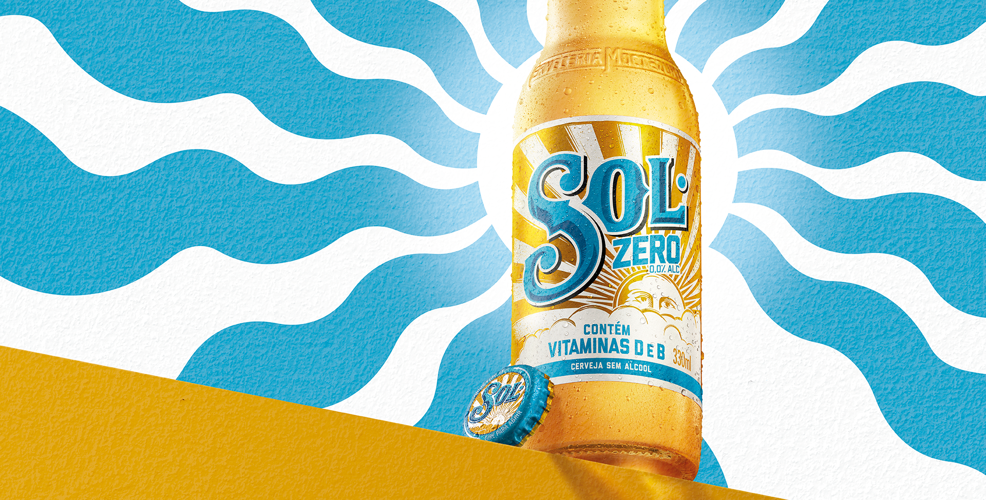 Sol Zero: mais uma opção do nosso portfólio de cervejas