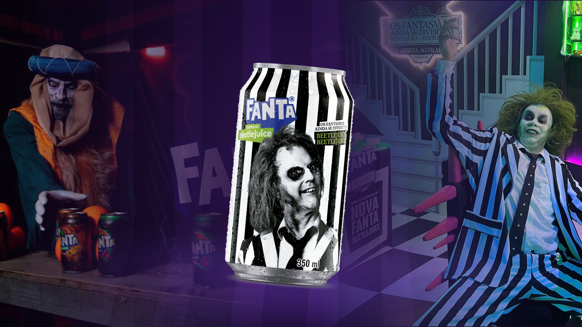 Halloween é com a Fanta