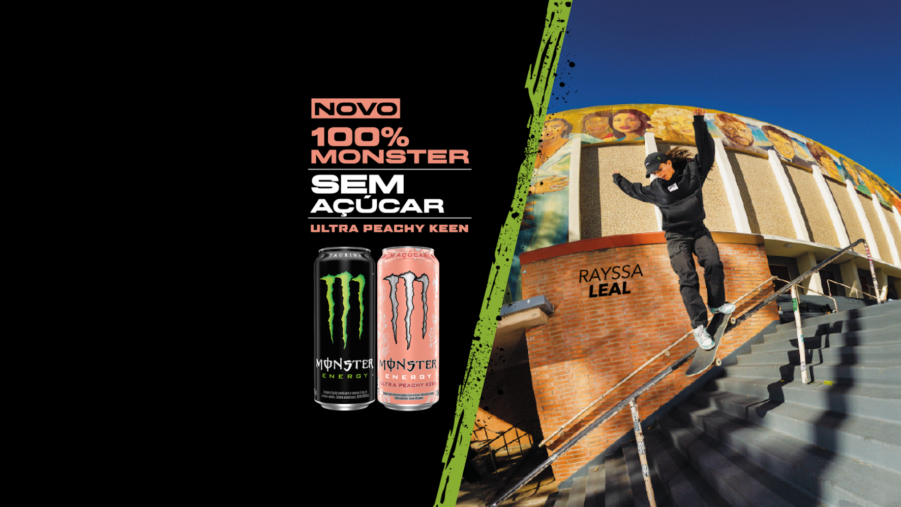 Monster Energy Ultra Peachy Keen: sabor de verão com vibe dos anos 60