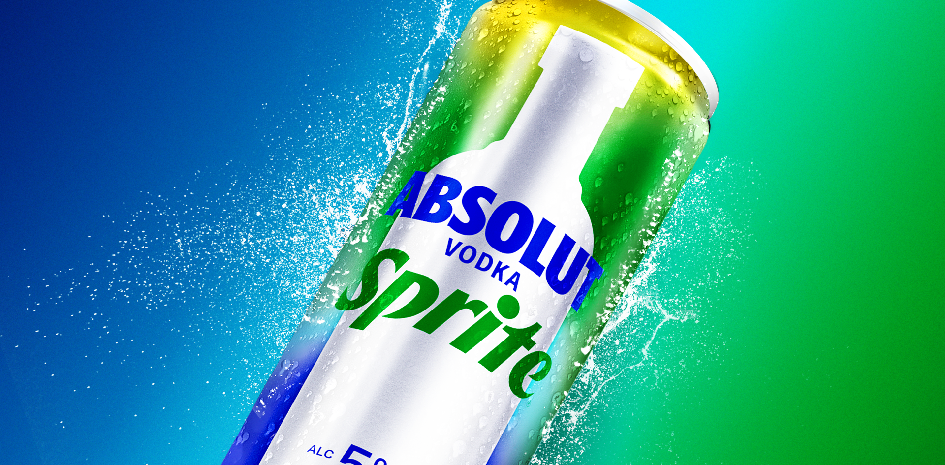 Absolut Vodka Sprite chega para turbinar o nosso portfólio de alcoólicos