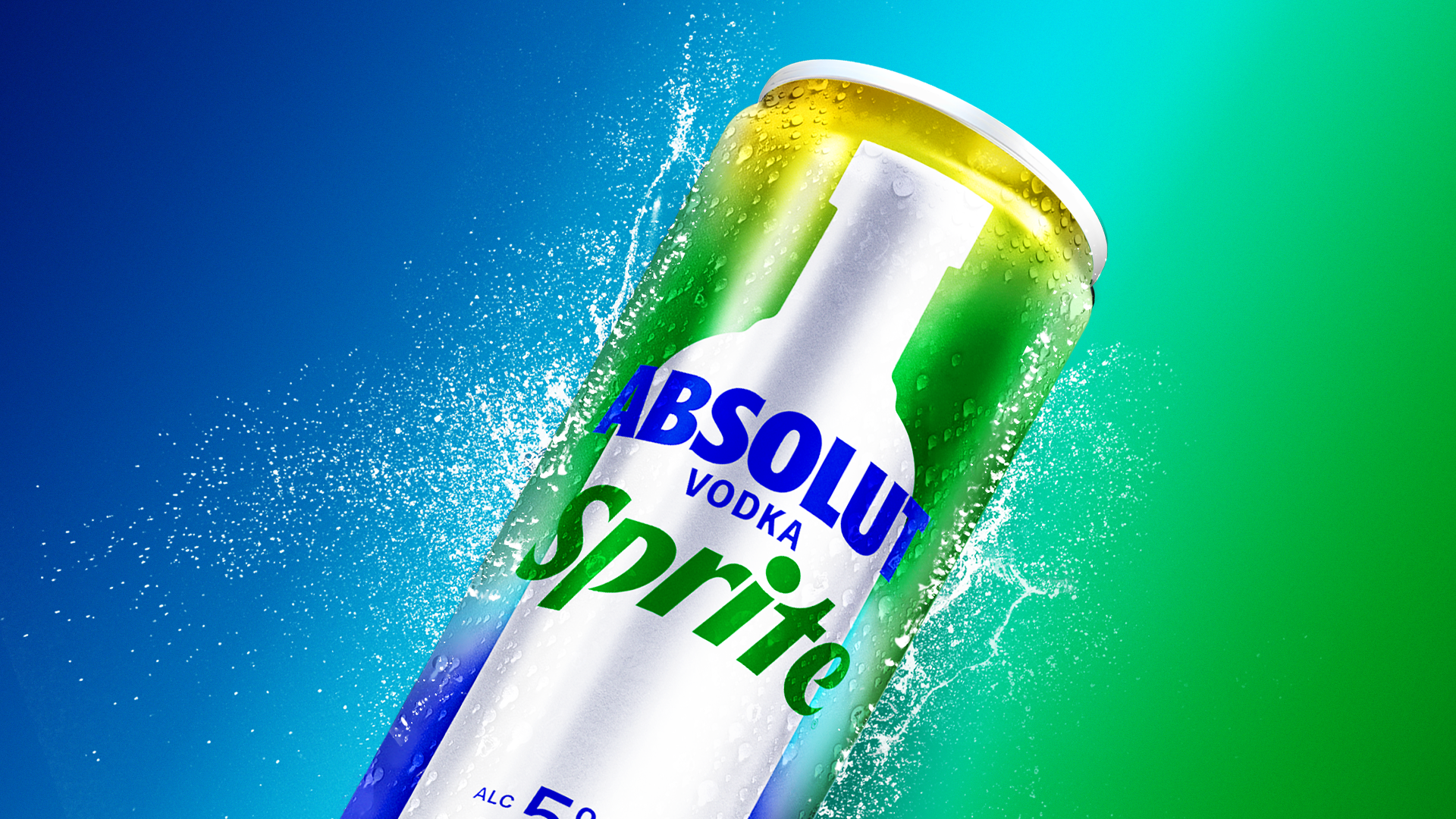 Pensou em verão, pensou em Absolut Vodka Sprite!