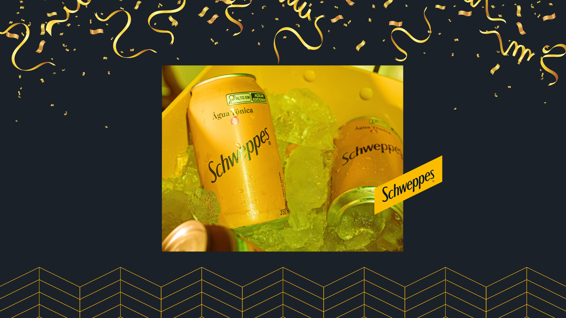 Schweppes Tônica e diversas outras marcas brilharam nas festas de Réveillon