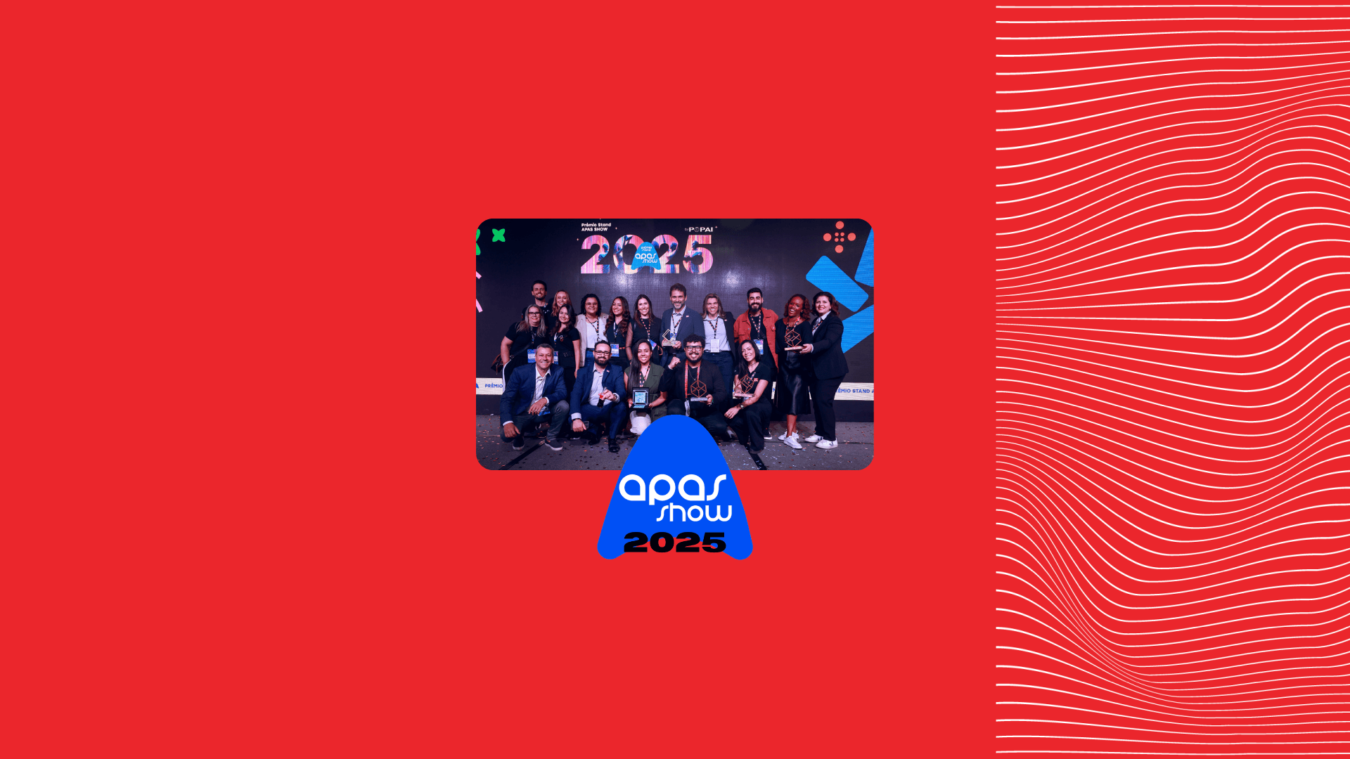 Nossa presença marcante e premiada no Festival APAS Show 2025
