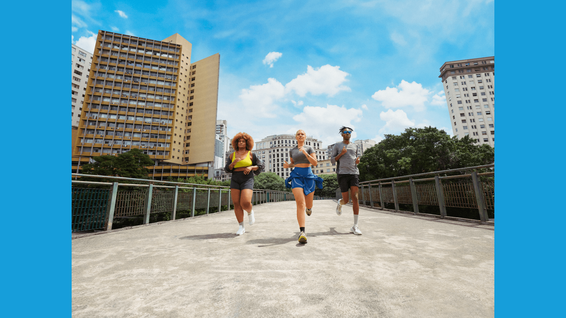Hidratação garantida com Powerade nas corridas de julho!