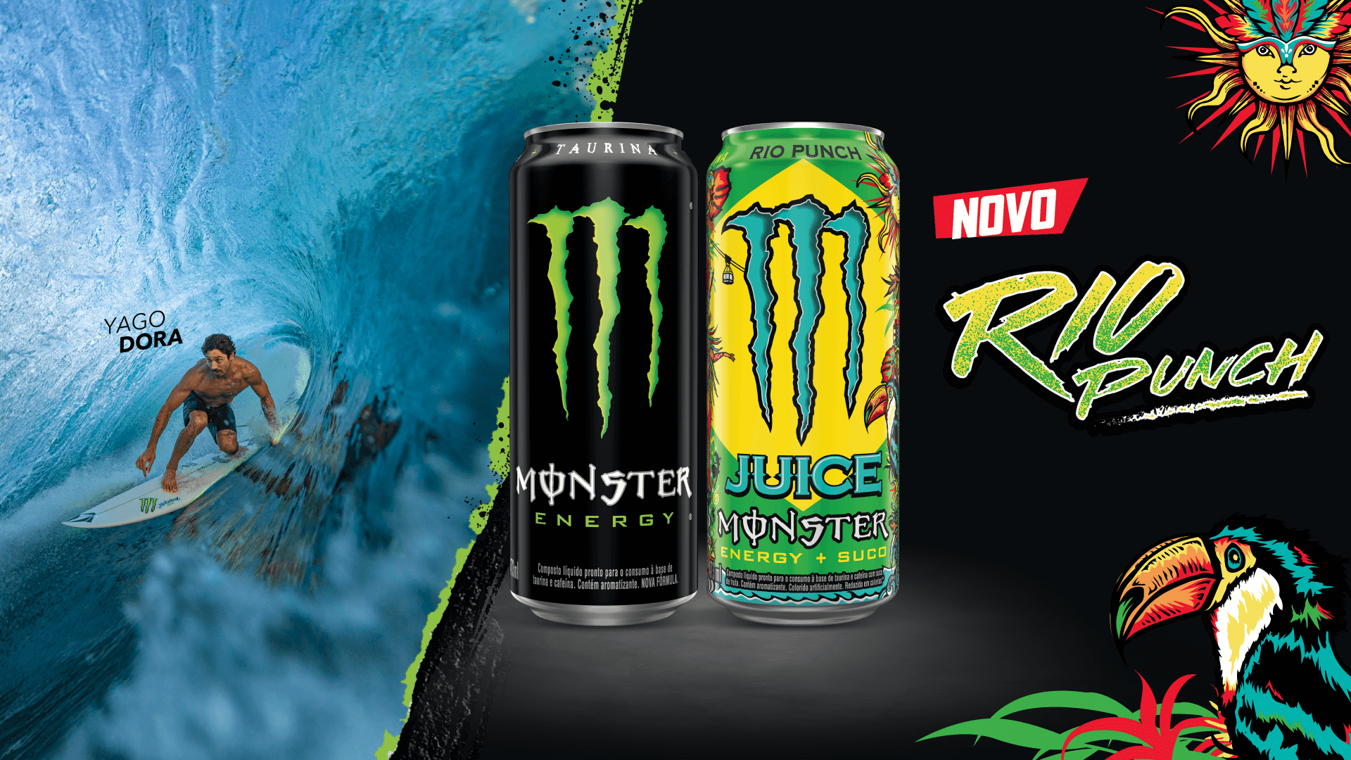 Monster Energy lança o Rio Punch