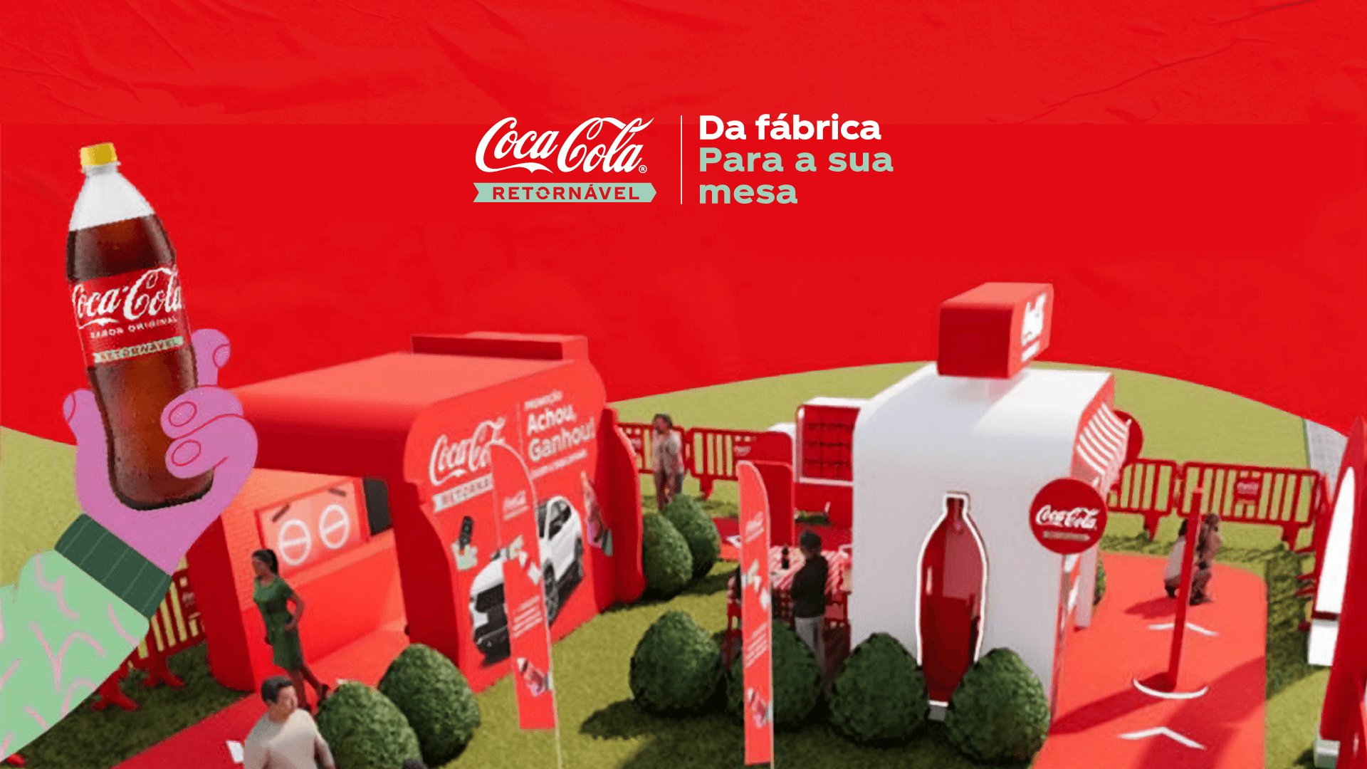 Coca-Cola mostra como funciona o ciclo sustentável das embalagens retornáveis