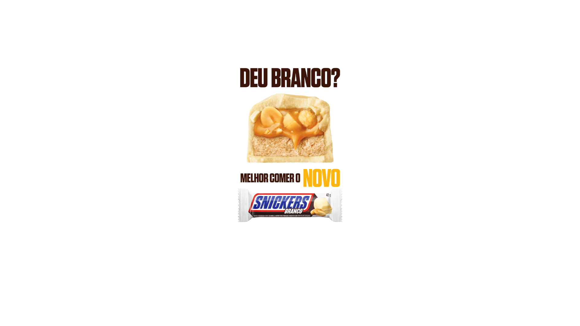Com campanha bem-humorada e divertida, Snickers apresenta o sabor ao mercado