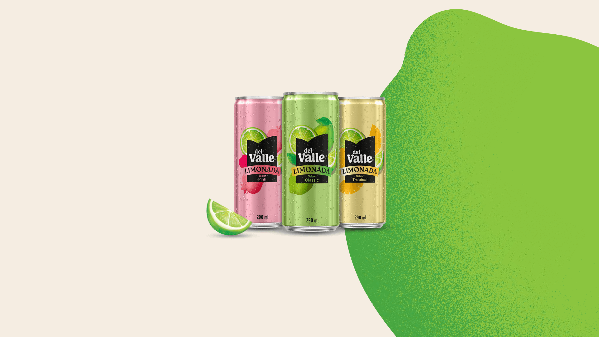 Fique por dentro do lançamento de Del Valle Limonadas
