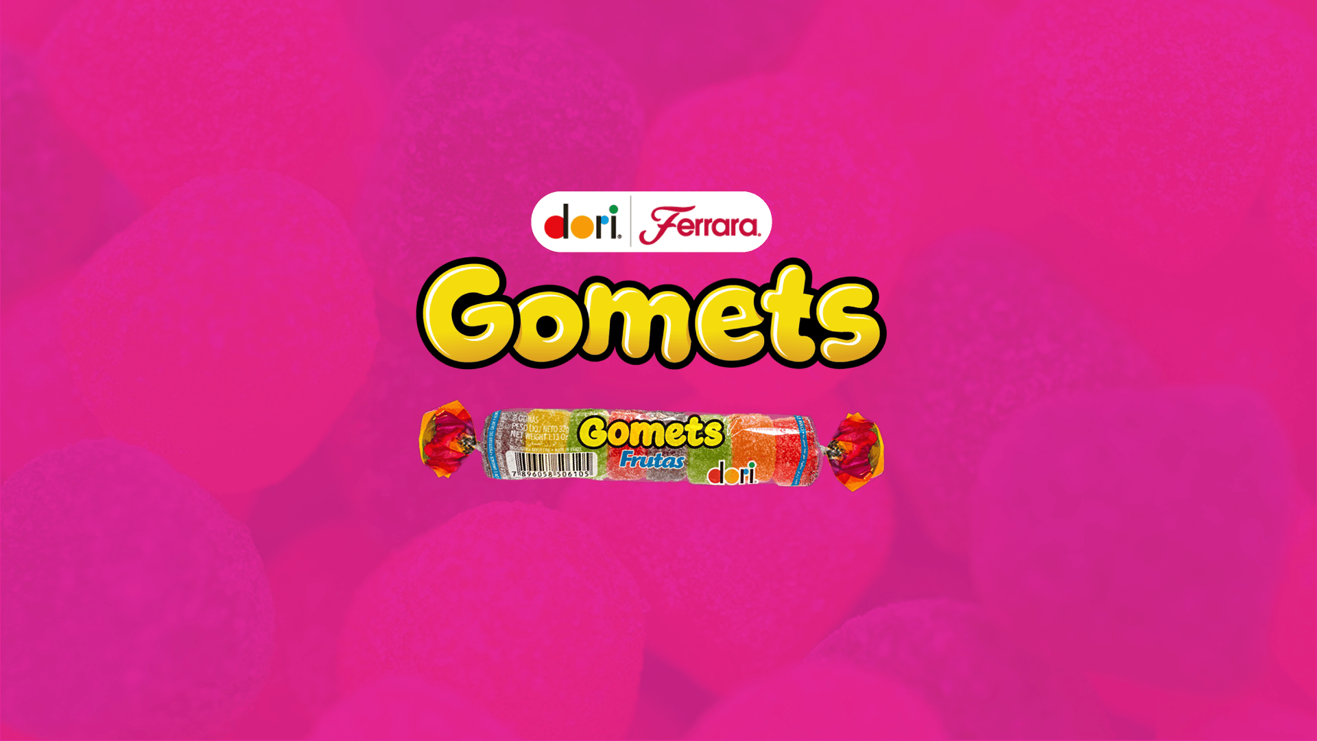 O produto líder na categoria de gomas chegou ao nosso portfólio multicategorias