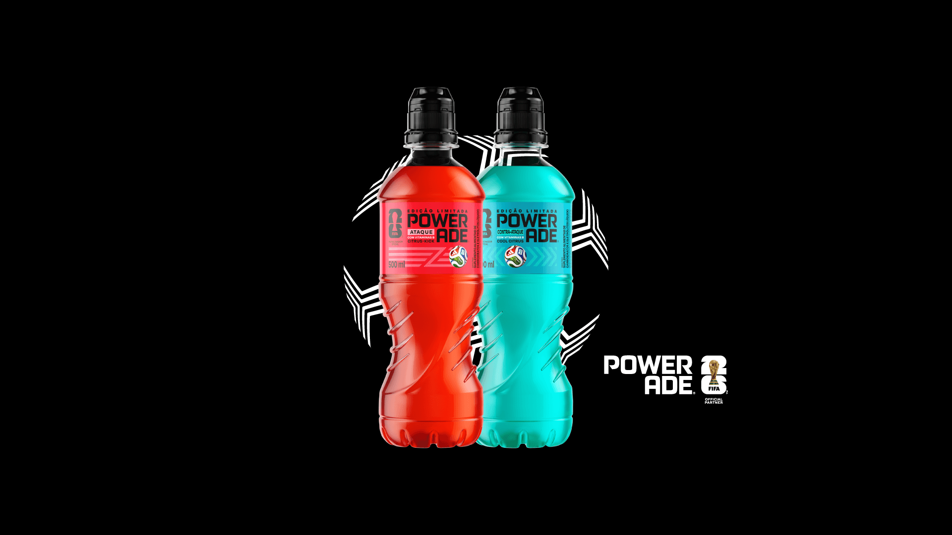 Powerade lança a edição limitada Playstyles para a Copa do Mundo