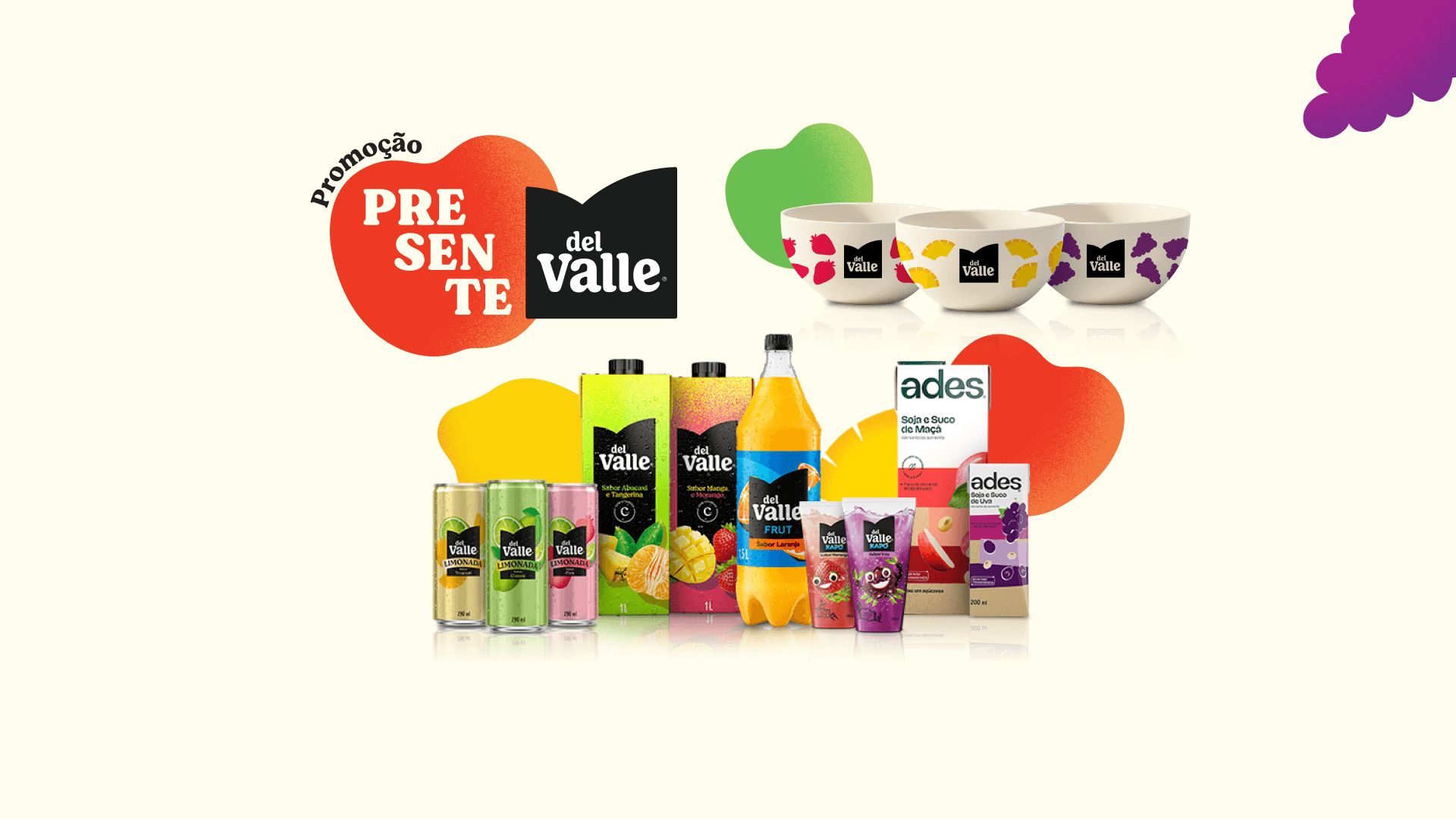 Tem promoção de Del Valle chegando!
