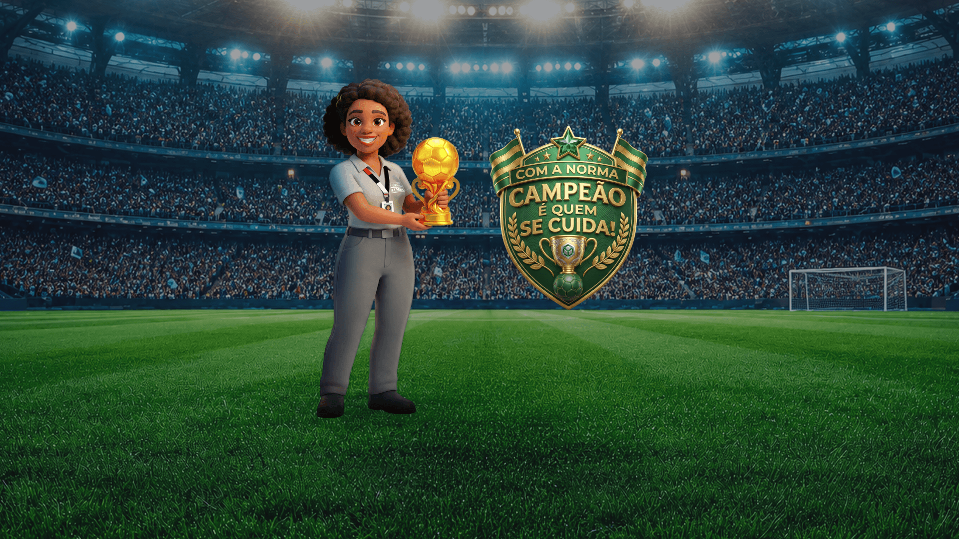 Com a Norma, campeão é quem se cuida!